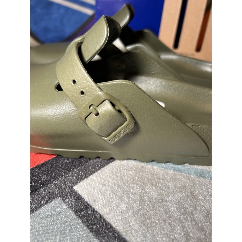 Birkenstock Boston Eva Khaki Size 36 / US L 5.0 M 3.0 - Picture 4 of 7